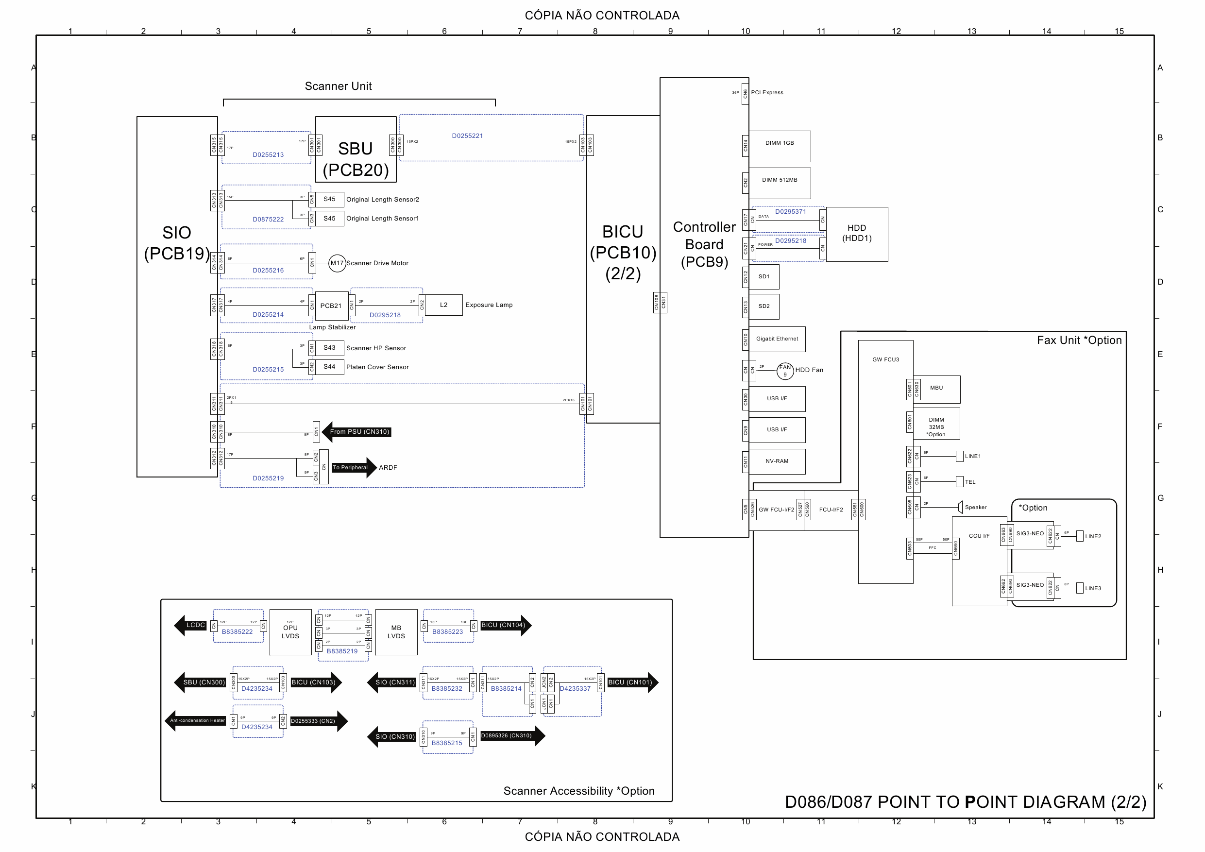 RICOH Aficio MP-C3001 C3501 D086 D087 Circuit Diagram-2
